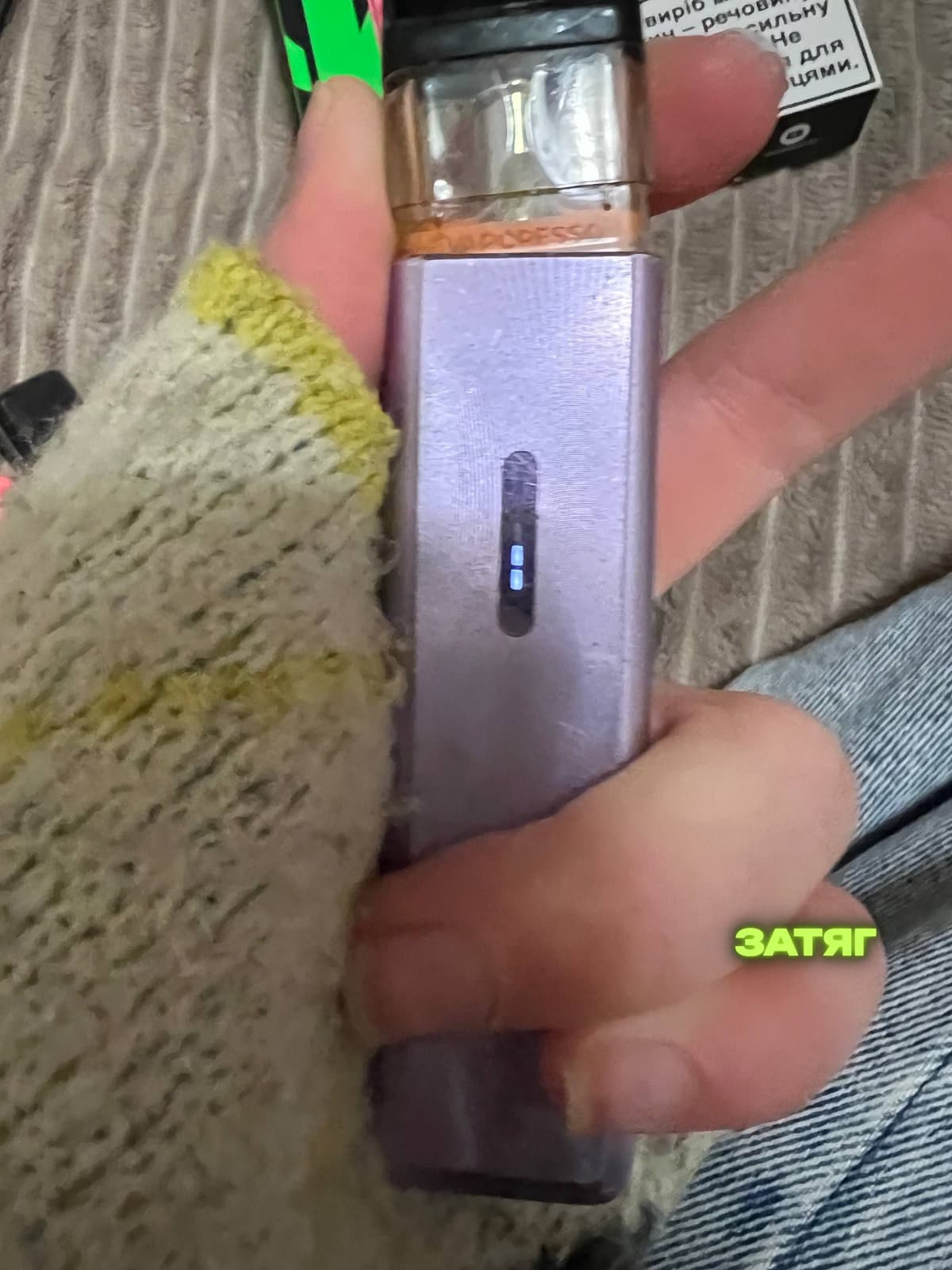 Продаються три пристрої Vaporesso XROS:
XROS Pro чорного кольору, XROS 5 Mini
фіолетового кольору та XROS 4 Mini у черво — фото 3