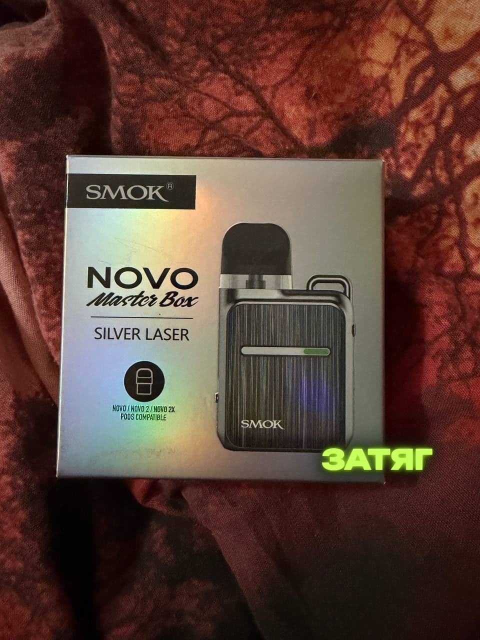 Багаторазова Pod-система SMOK Novo Master Box Kit у кольорі Silver Laser — фото 1